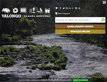 Tablet Screenshot of cm-valongo.pt